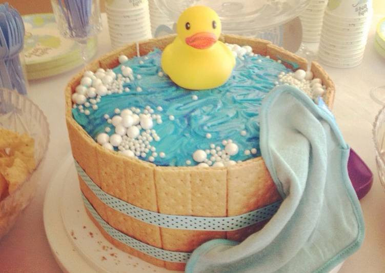 Baby Shower Cake Recipe Best Of Rubber Ducky Baby Shower Cake Recipe by Grace Windu Cookpad