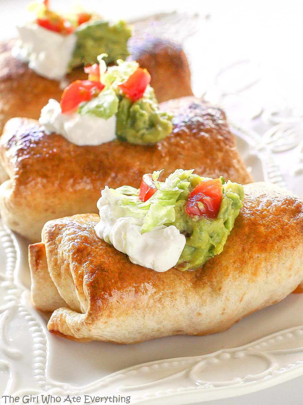 Baked Chicken Chimichangas Unique Baked Chicken Chimichangas Recipe the Girl who ate