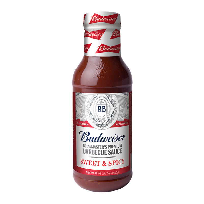 Budweiser Bbq Sauce Fresh Budweiser Sweet &amp; Spicy Bbq Sauce 18oz 510g American