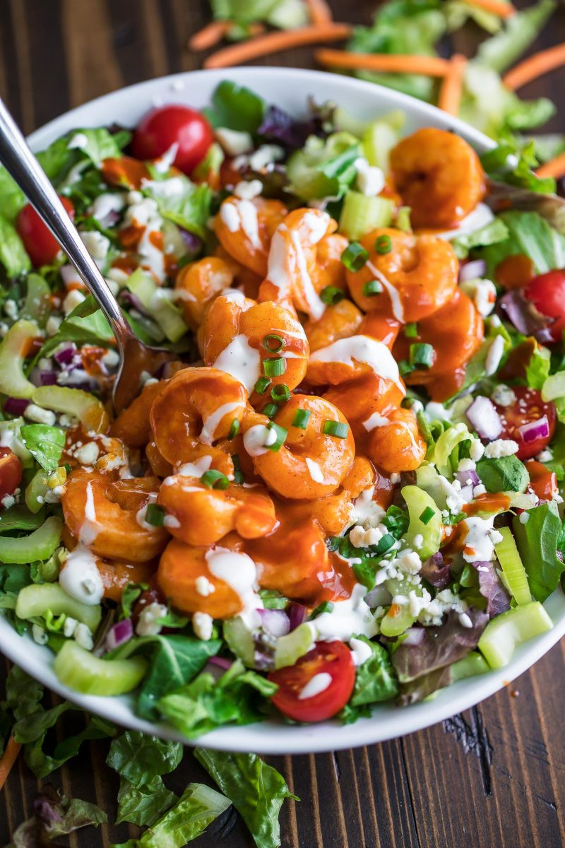 Buffalo Shrimp Salad New Buffalo Shrimp Salad Recipe Peas and Crayons