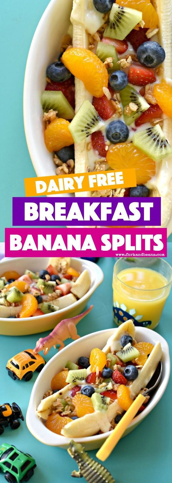 Dairy Free Breakfast Recipes Fresh Dairy Free Breakfast Banana Splits Recipe