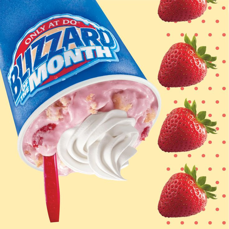 Dairy Queen Strawberry Shortcake Luxury Pin by Dairy Queen On Blizzards Of the Month