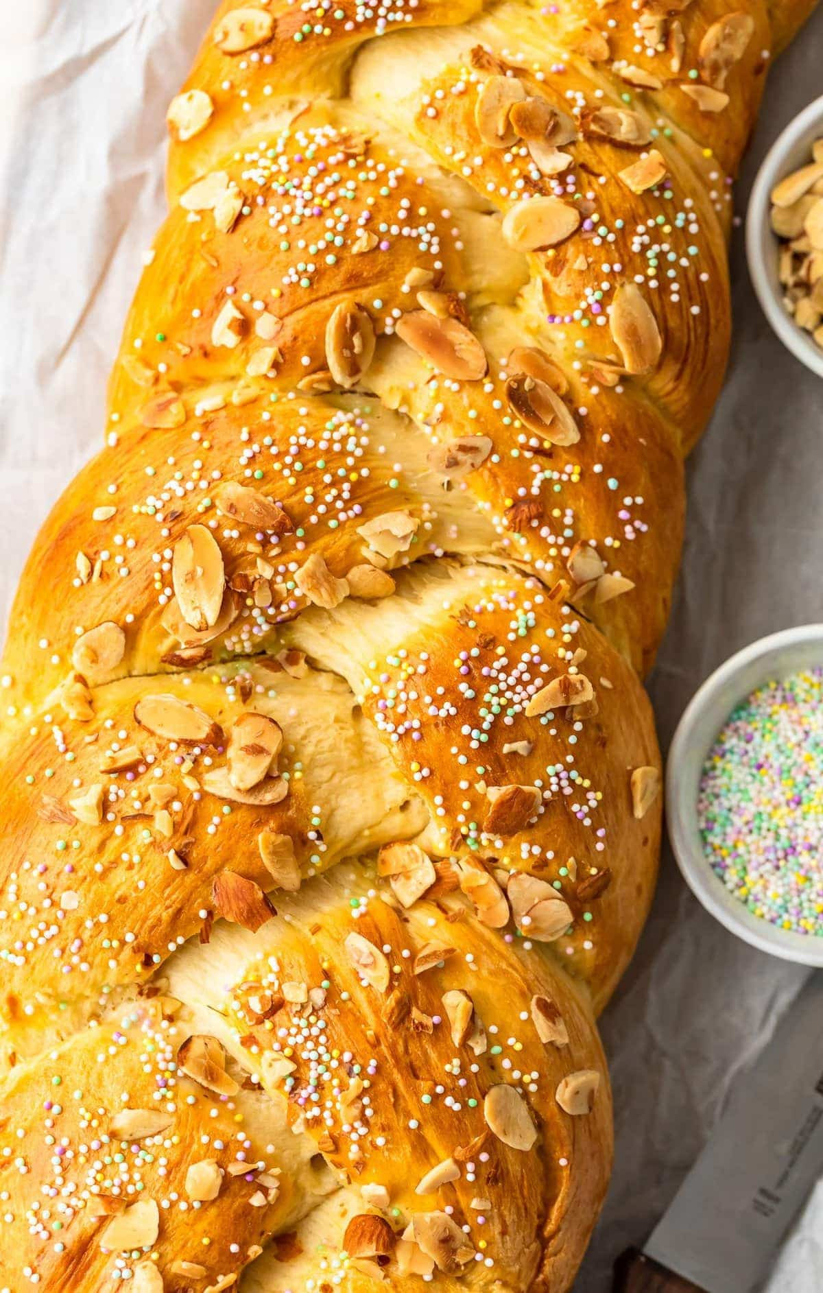 Easter Bread Recipes Awesome Easter Bread Recipe orange Almond Sweet Bread Video