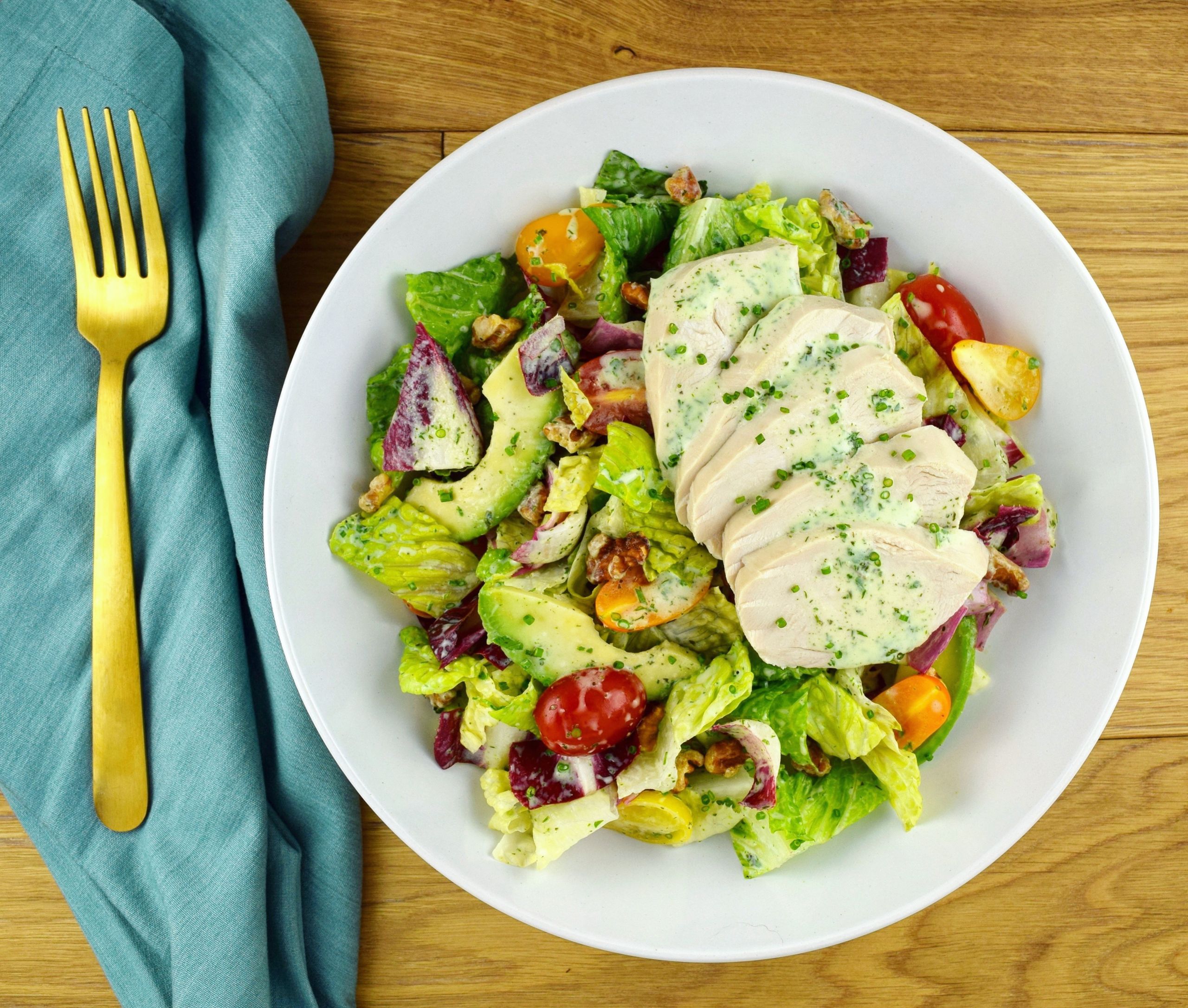 Gourmet Chicken Salad Luxury Poached Chicken Salad with buttermilk Vinaigrette Good
