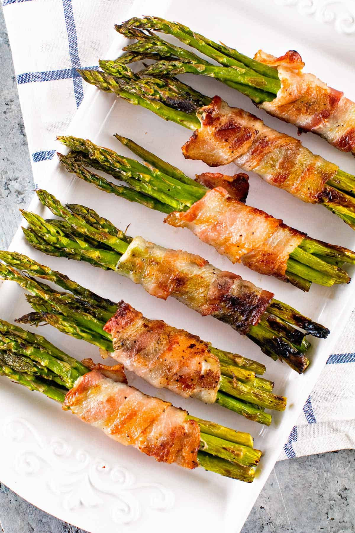 Grilled Bacon Wrapped asparagus New Bacon Wrapped asparagus Gimme some Grilling