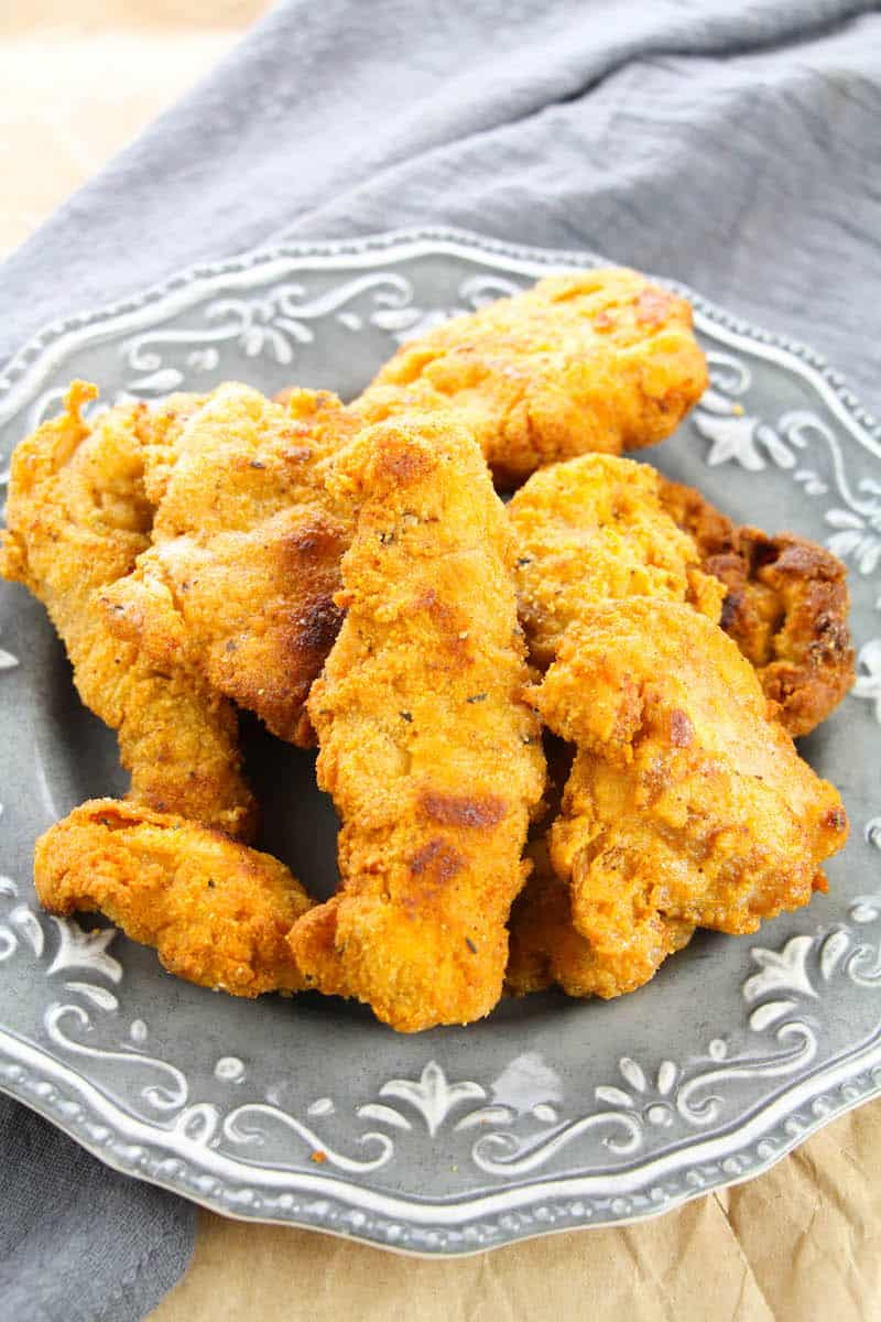Keto Chicken Tenders Awesome Crispy Keto Chicken Tenders Low Carb Inspirations