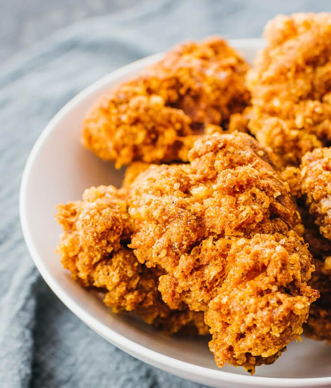 Keto Fried Chicken Thighs Beautiful these are the Best Keto Fried Chicken Thighs Super Crispy