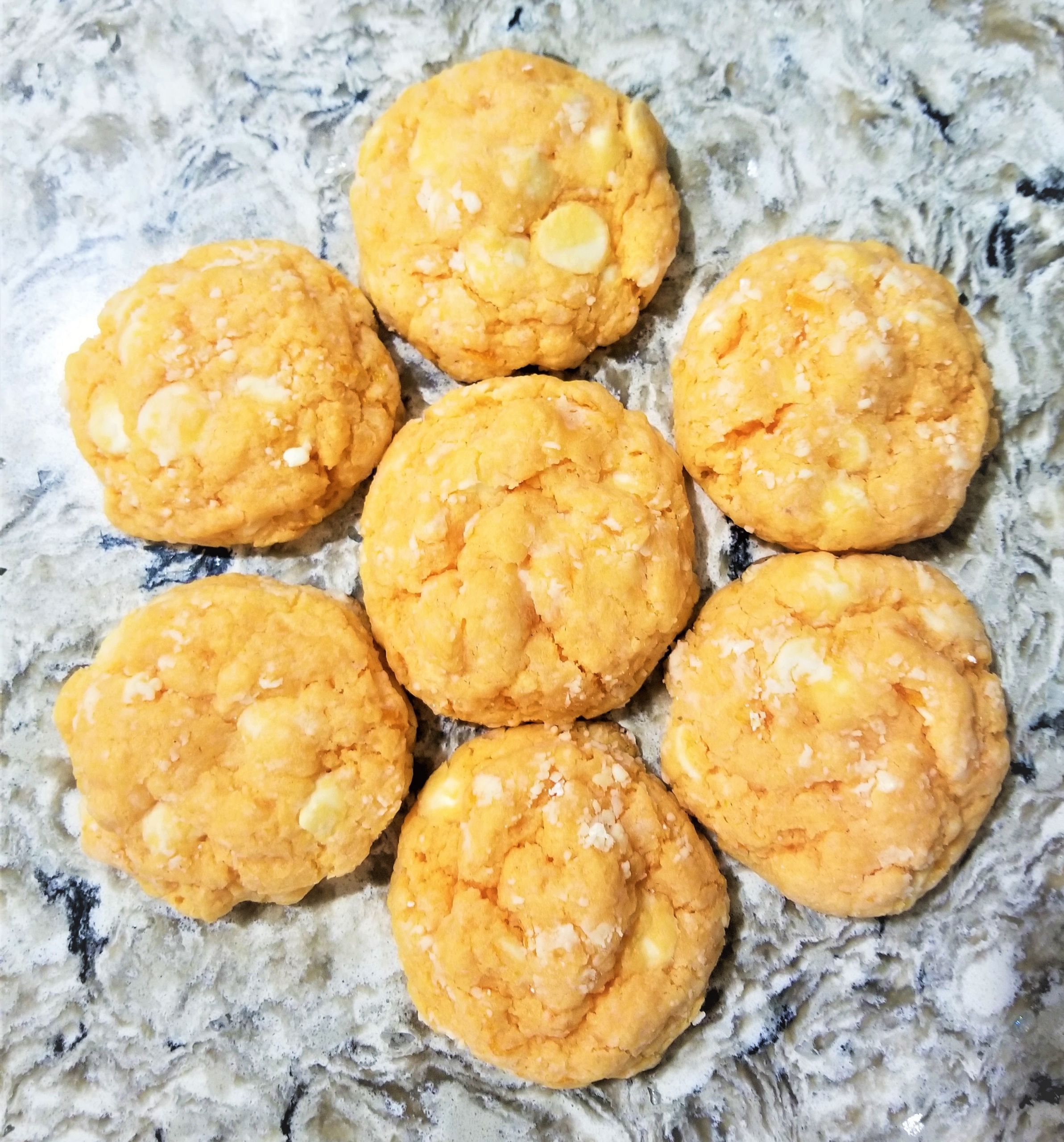 Orange Cake Mix Cookies Beautiful orange Creamsicle Cake Mix Cookies – From Me to Me to You