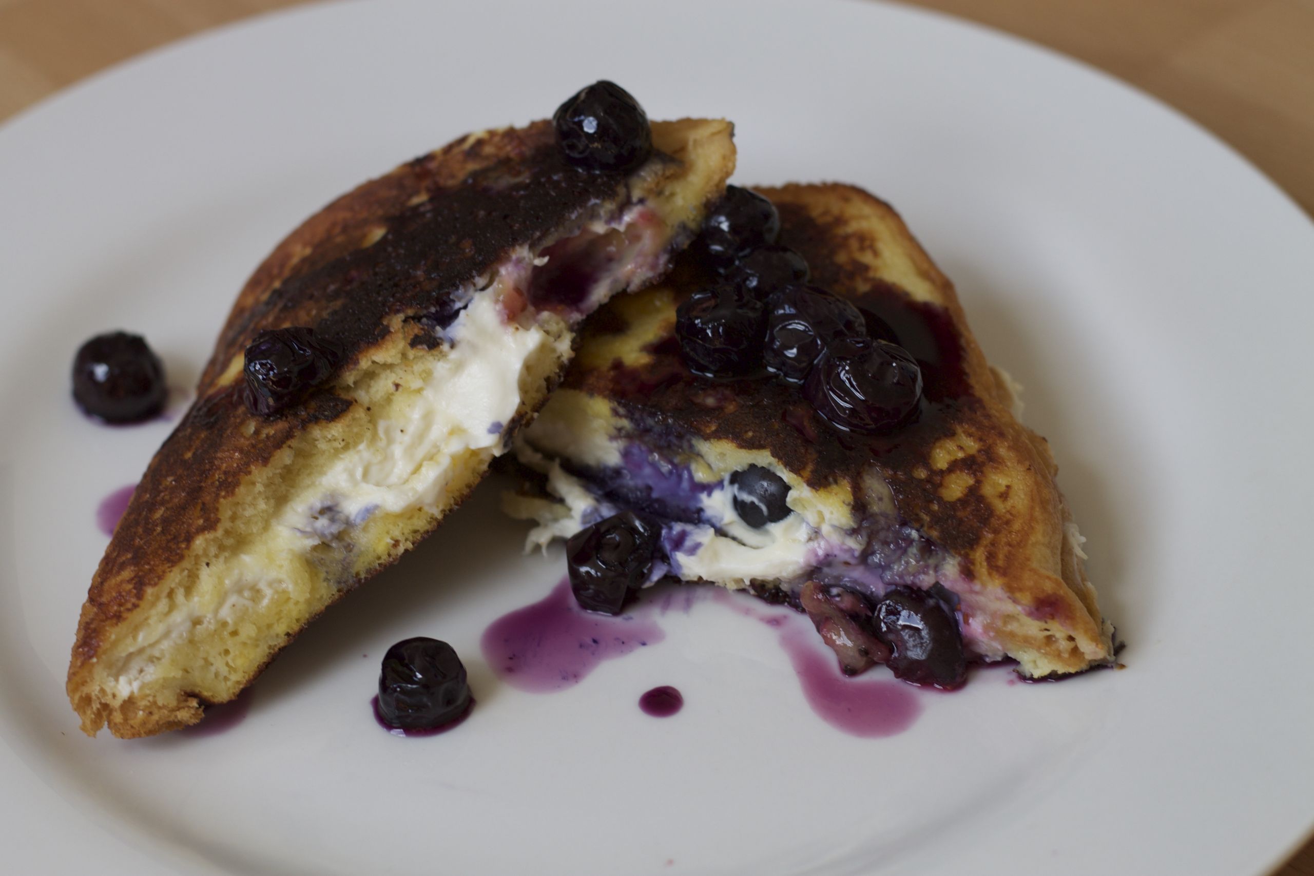 Overnight French toast with Cream Cheese Awesome Blueberry Cream Cheese Overnight French toast