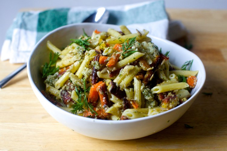 Smitten Kitchen Pasta Salad Fresh Pasta Salad with Roasted Carrots and Sunflower Seed