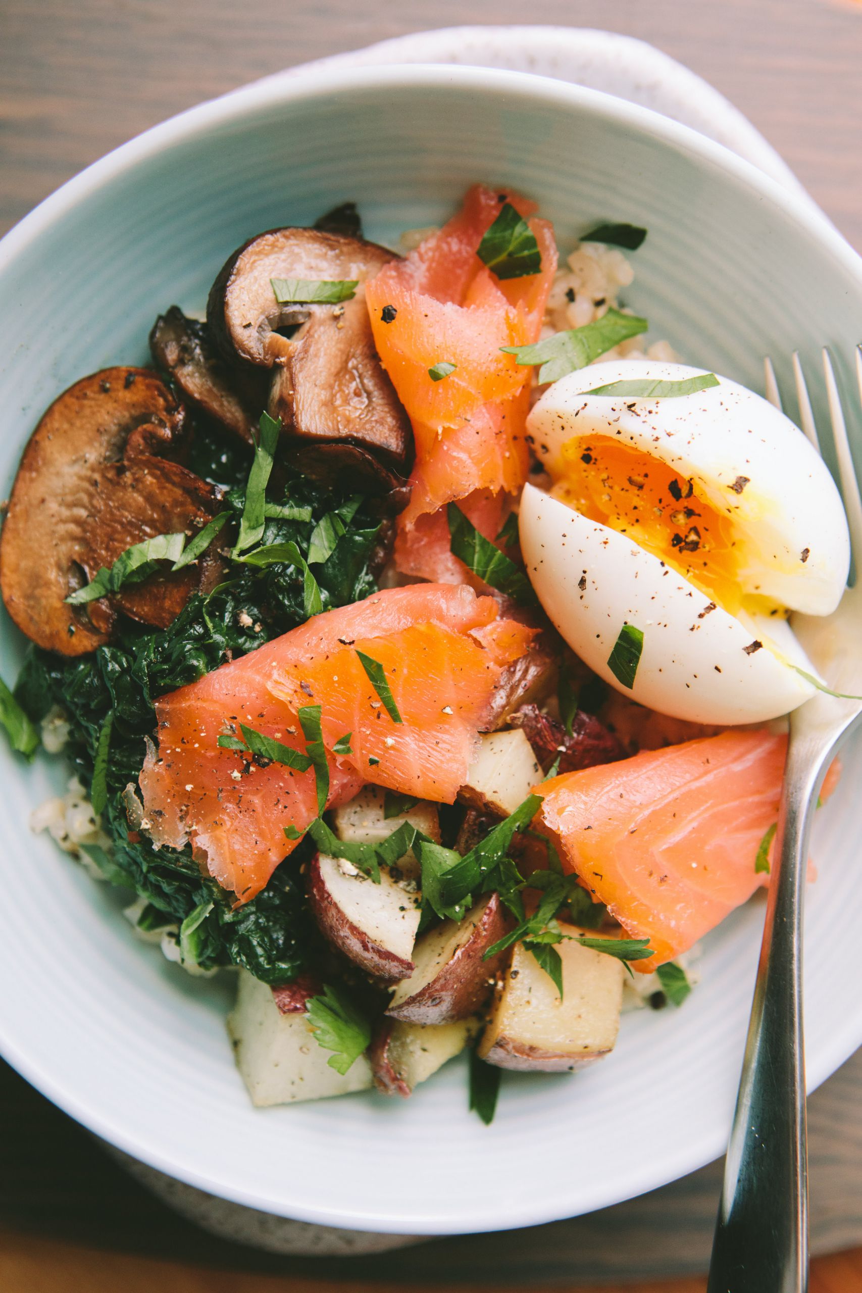 Smoked Salmon Breakfast Recipes Awesome Smoked Salmon Breakfast Bowl with A 6 Minute Egg — A