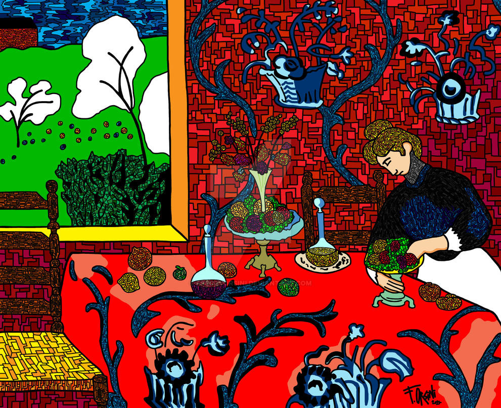 The Dessert Harmony In Red Lovely the Dessert Harmony In Red the Red Room Matisse by