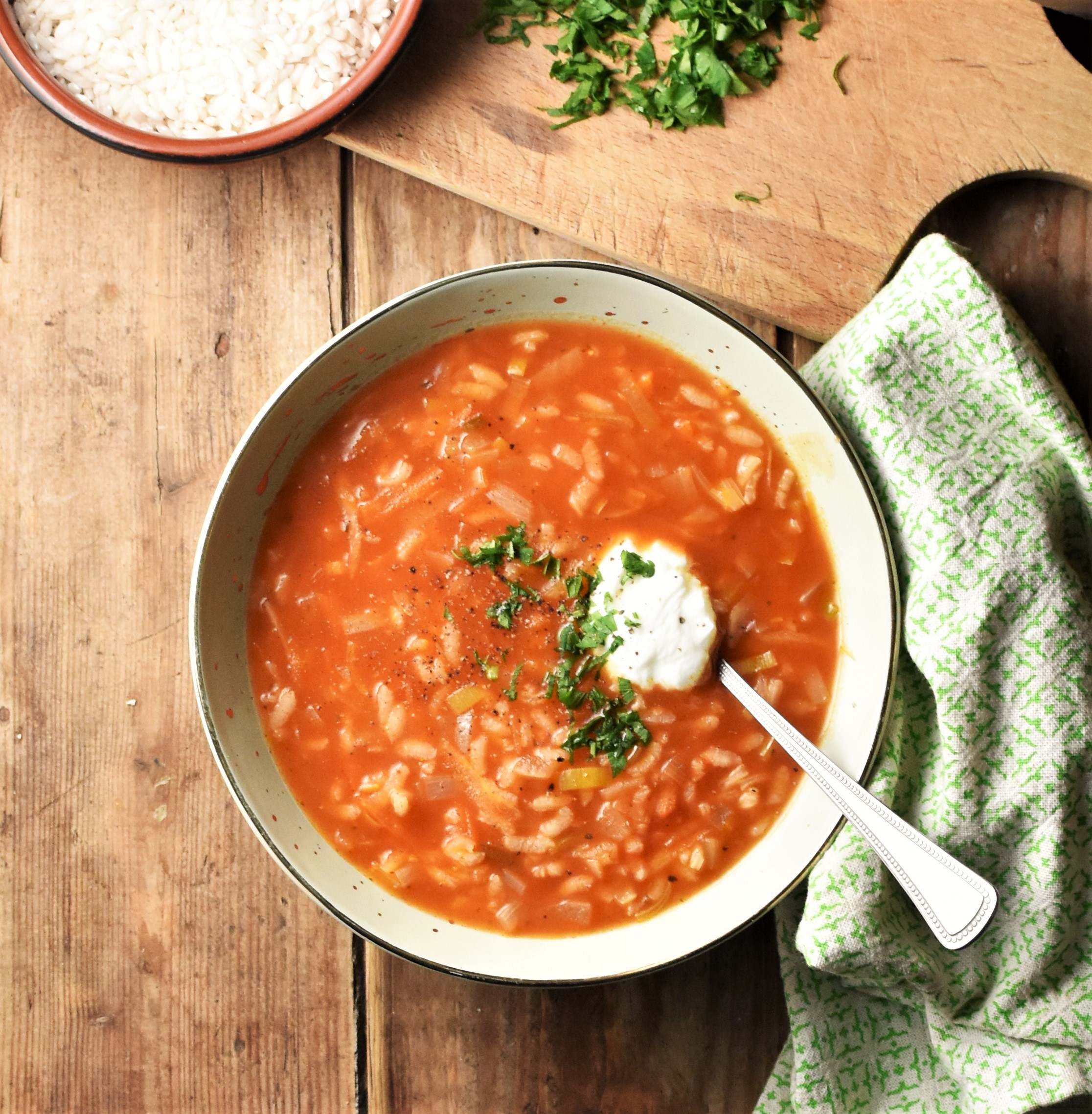 Tomato Rice soup Inspirational Polish tomato Rice soup Pomidorowa Z Ryzem Everyday