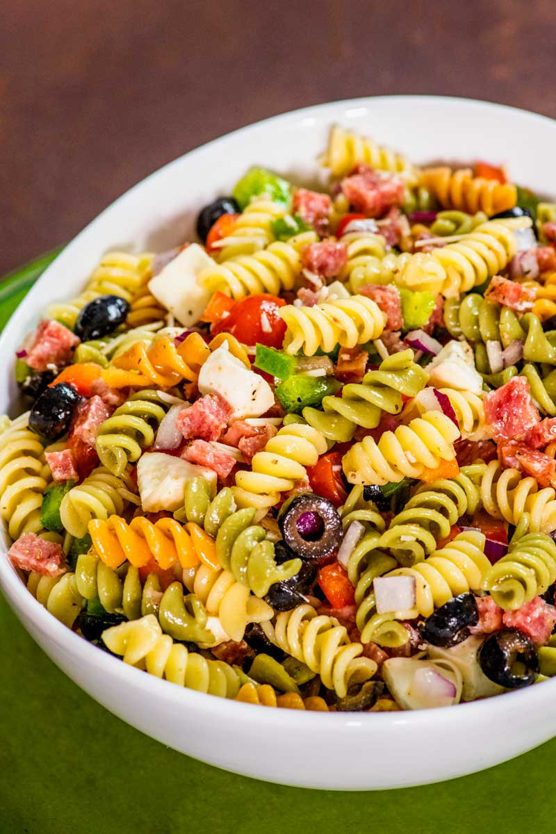 Tri Color Pasta Salad with Italian Dressing New the Best Ideas for Tri Color Pasta Salad Recipe with