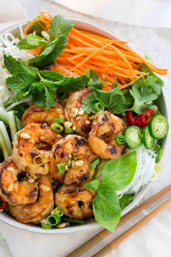 Vietnamese Shrimp Salad Luxury Vietnamese Shrimp Salad with Noodles Jessica Gavin