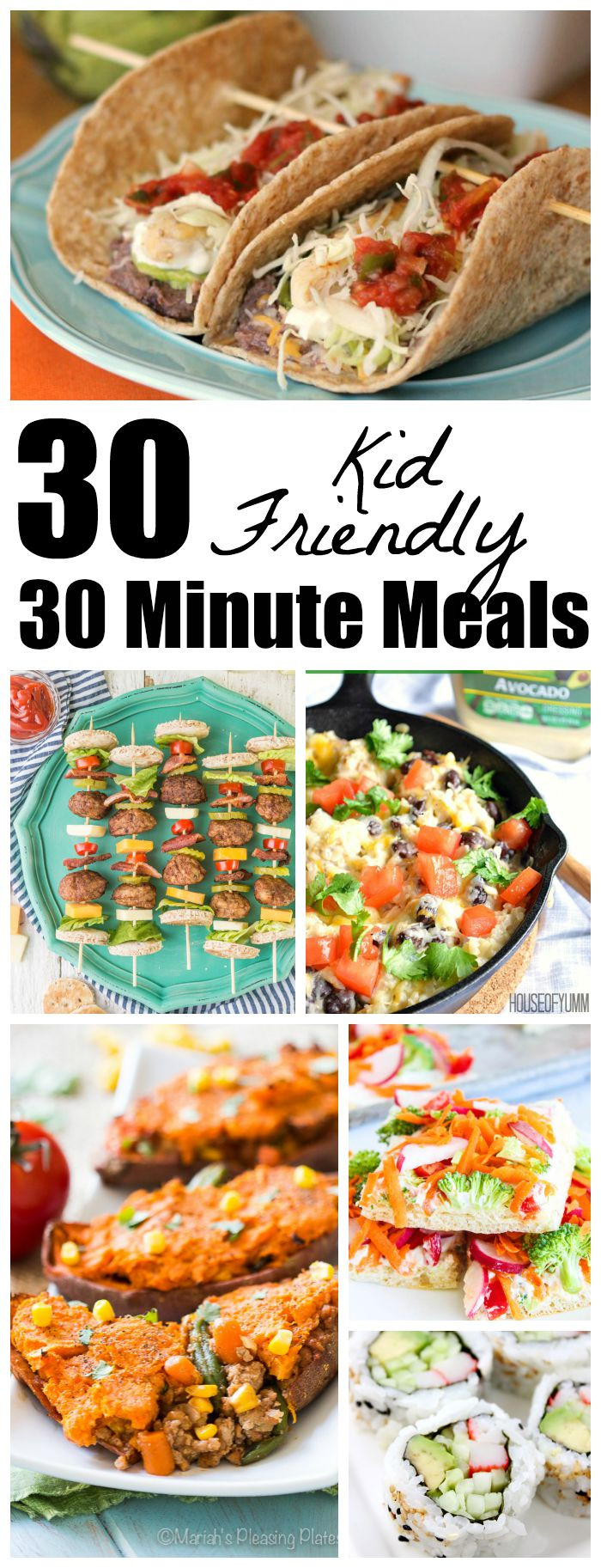 30 Minute Meals for Kids Awesome 30 Kid Friendly 30 Minute Meals the Weary Chef