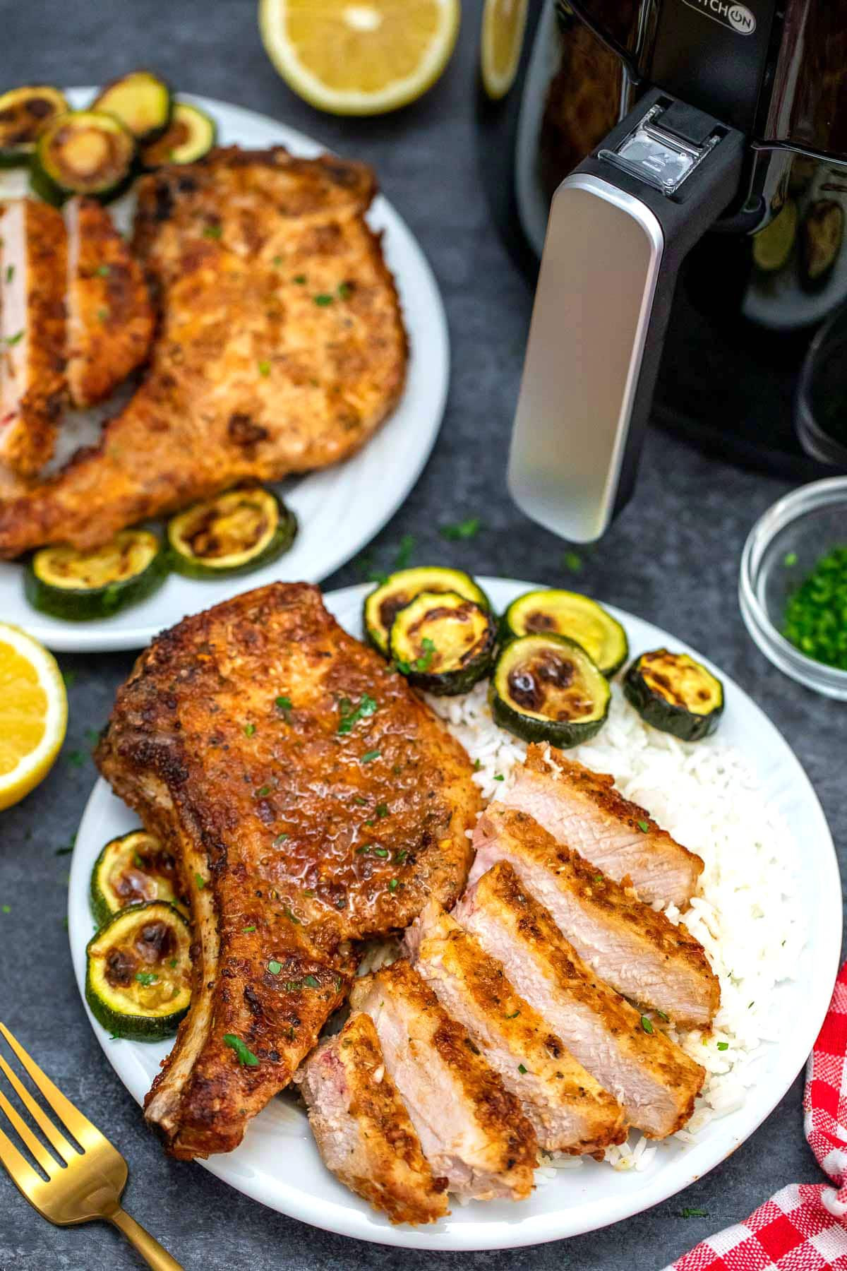 Air Fryer Pork Chops Temperature Luxury Air Fryer Pork Chops [video] Sweet and Savory Meals