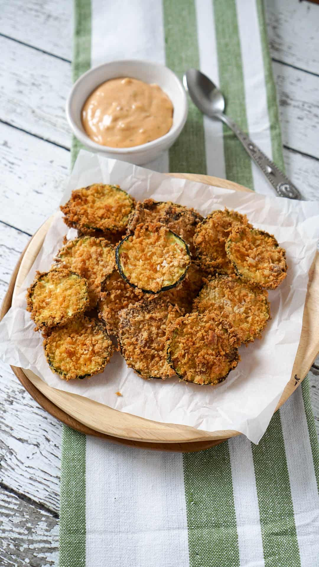 Air Fryer Zucchini Chips New Air Fryer Zucchini Chips Jz Eats