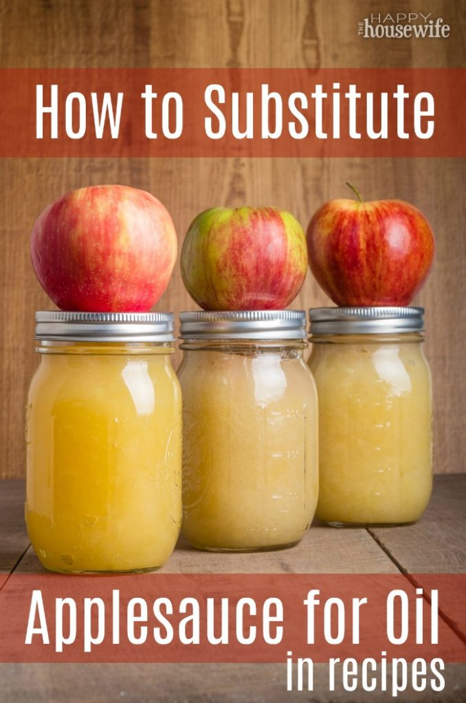 Applesauce Substitute In Baking Beautiful How to Substitute Applesauce for Oil In Baking the Happy