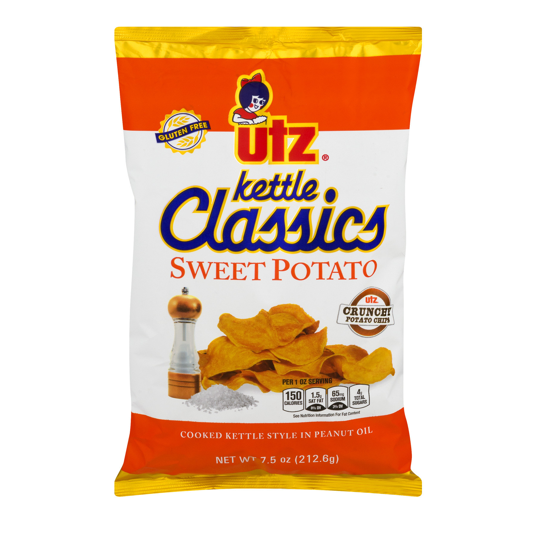 Are Potato Chips Gluten Free Beautiful Utz Kettle Classics Gluten Free Sweet Potato Chips 8 Oz