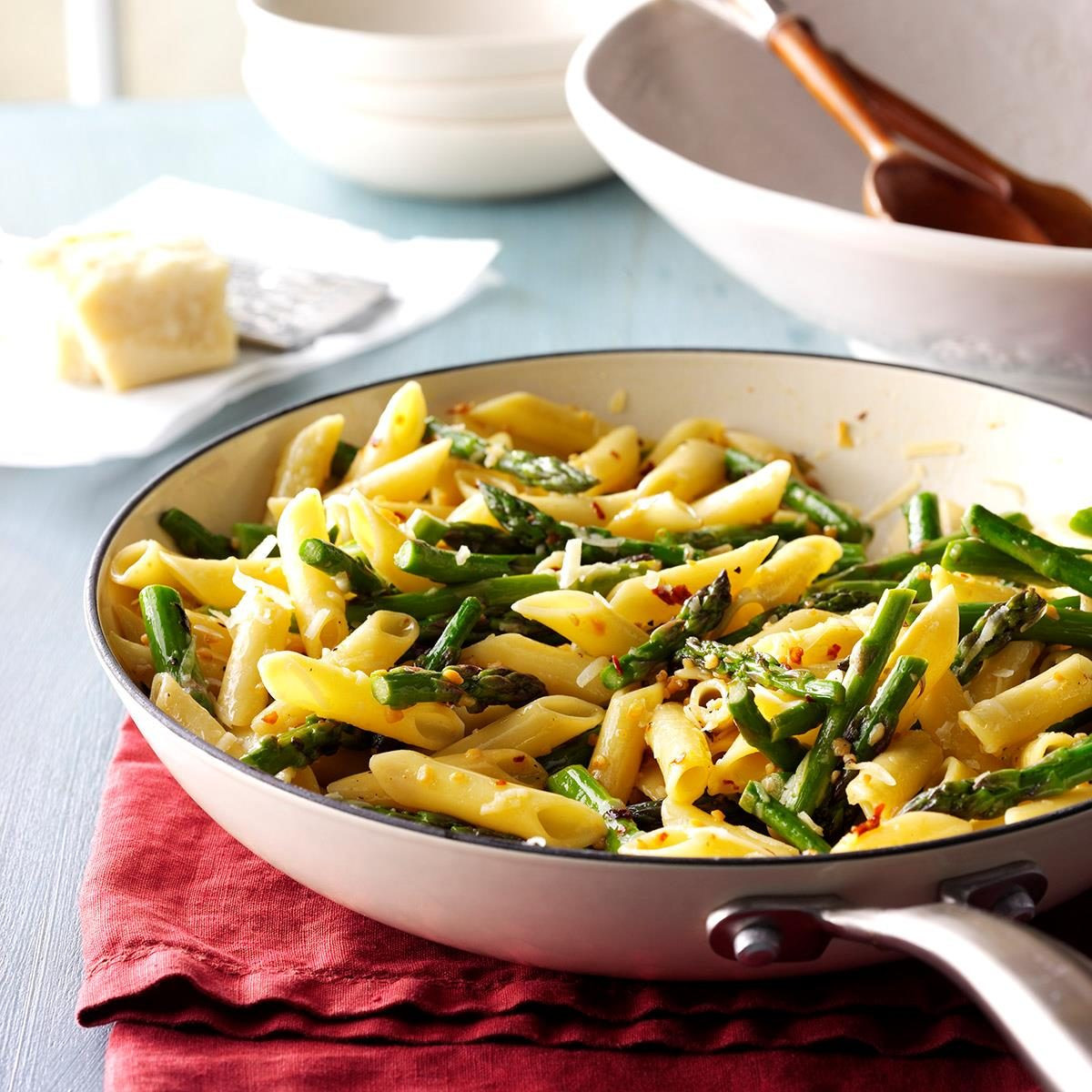 Asparagus and Pasta Luxury Pasta with asparagus Recipe How to Make It
