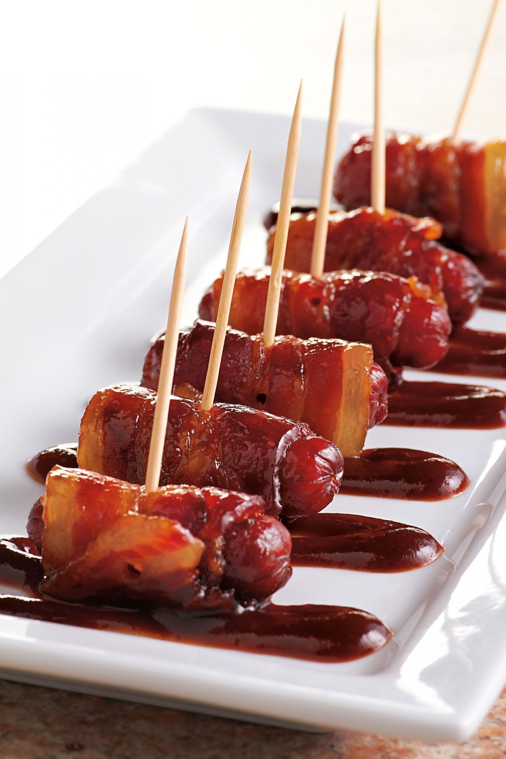 Bacon Wrapped Smokies with Bbq Sauce New Bacon Wrapped Lil Smokies with Bbq Sauce