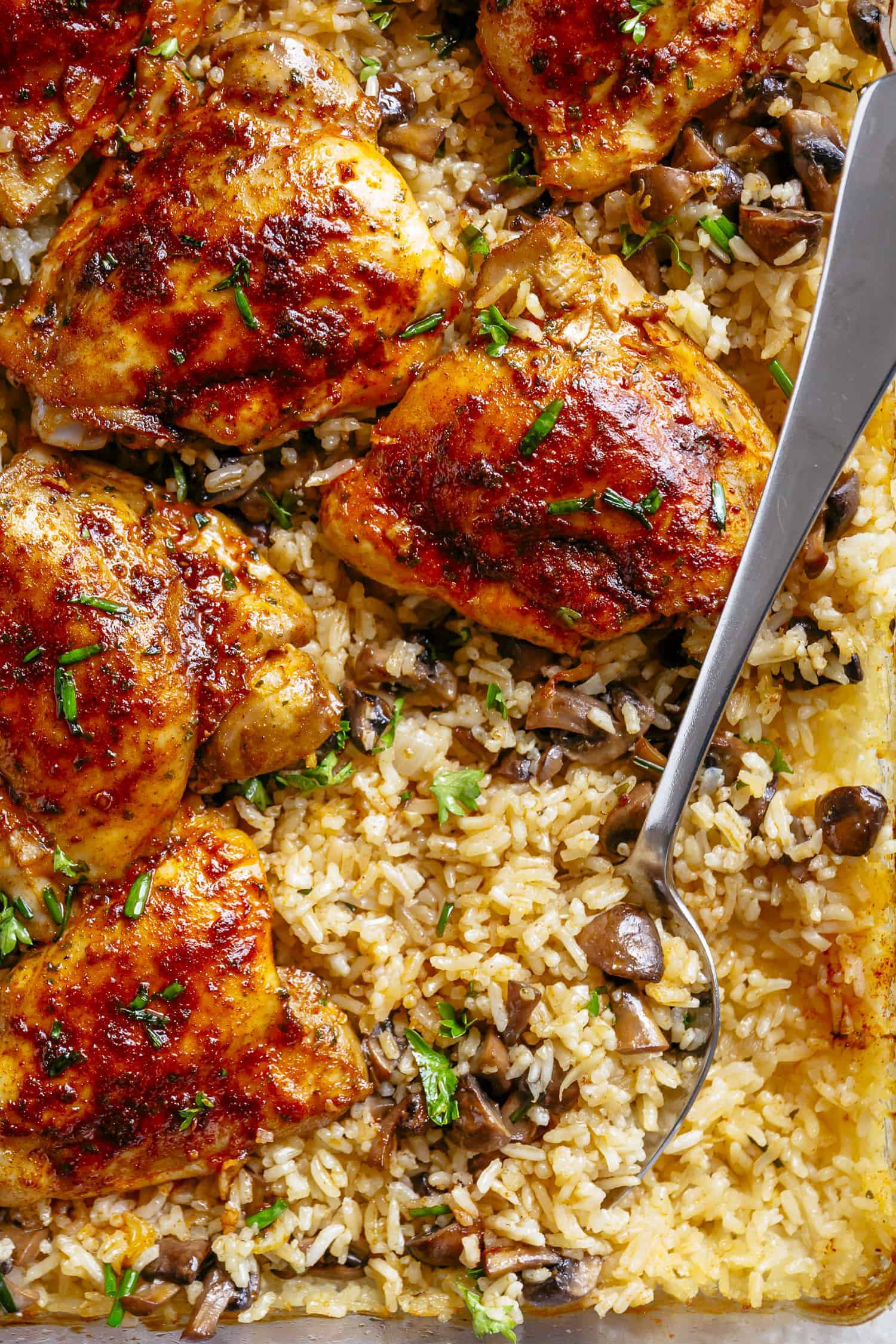 Baked Chicken Thighs and Rice Luxury Oven Baked Chicken and Rice Cafe Delites