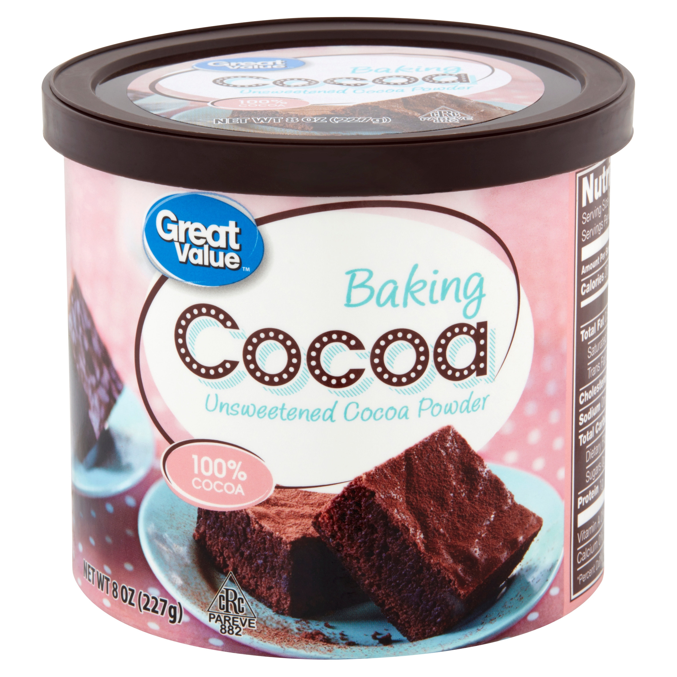 Baking Cocoa Powder Unique Great Value Baking Unsweetened Cocoa Powder 8 Oz – Brickseek