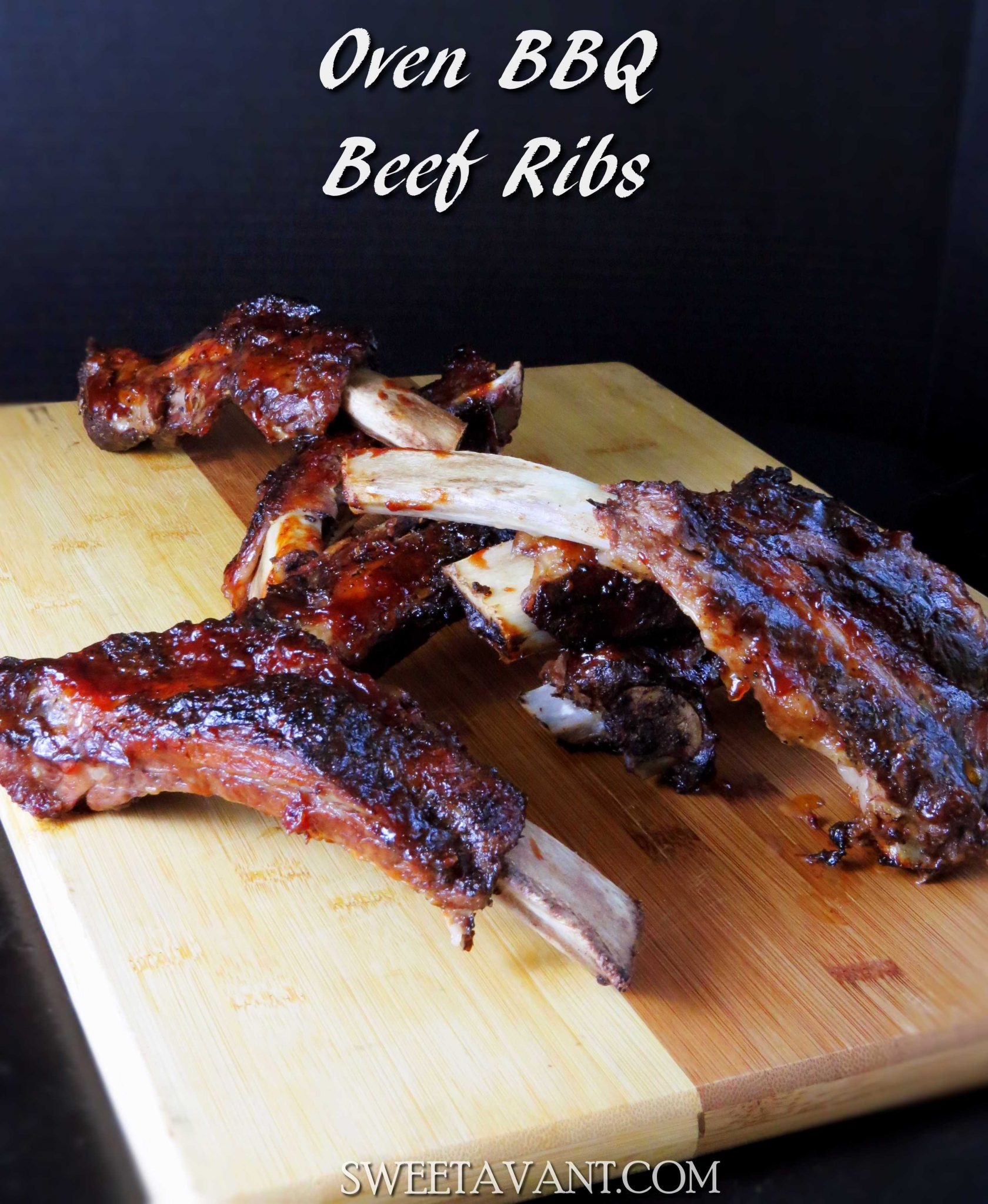 Bbq Beef Ribs Oven Best Of Slow Cooked Oven Bbq Beef Ribs Sweet Savant