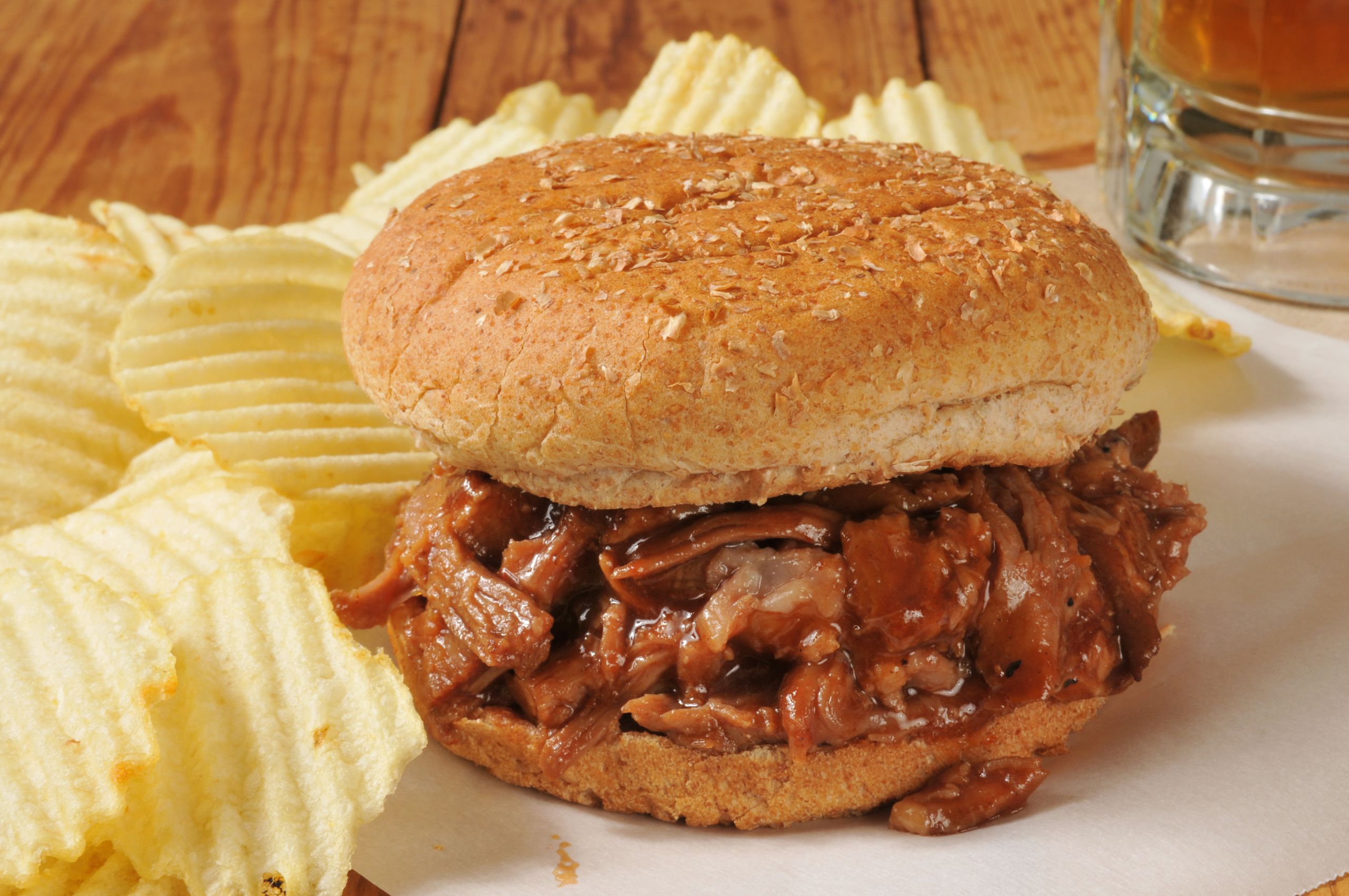 Bbq Beef Sandwiches Fresh Snappy Barbecue Beef Sandwiches Bigoven