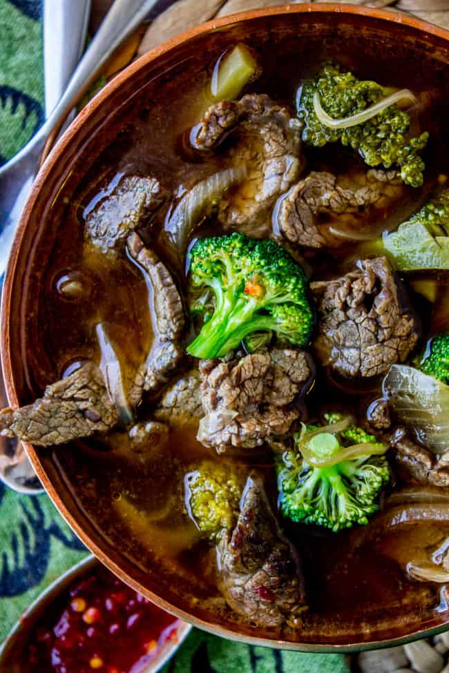 Beef and Broccoli soup Lovely Chinese Beef and Broccoli soup the Food Charlatan