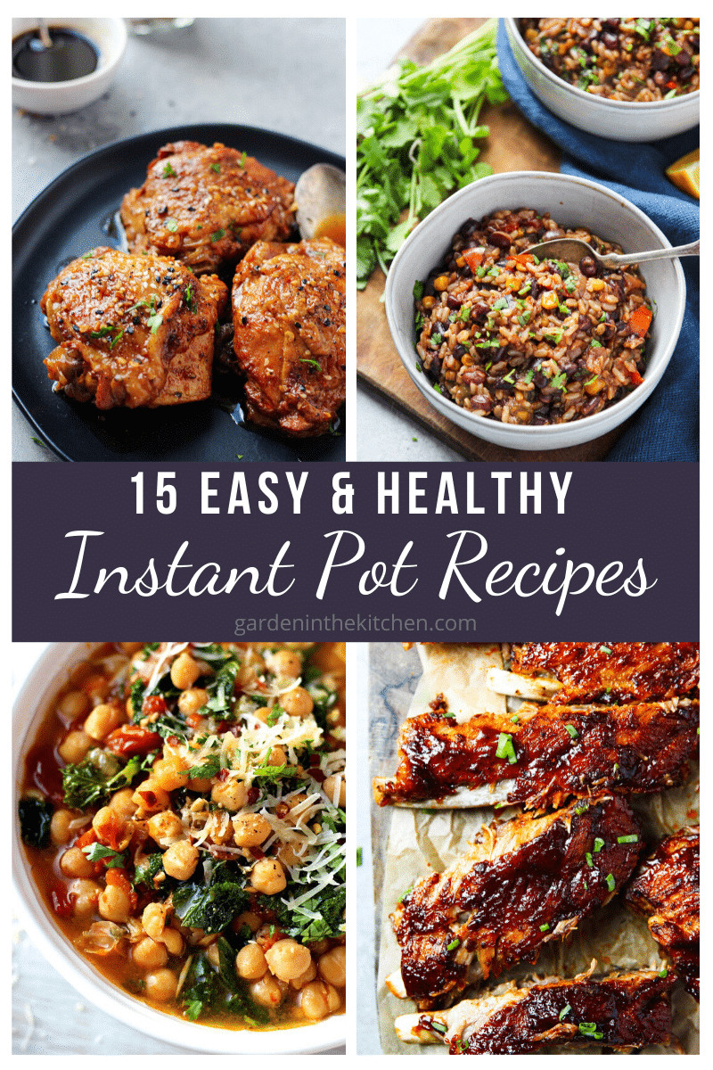 Best Instant Pot Recipes Healthy Unique 15 Easy &amp; Healthy Instant Pot Recipes
