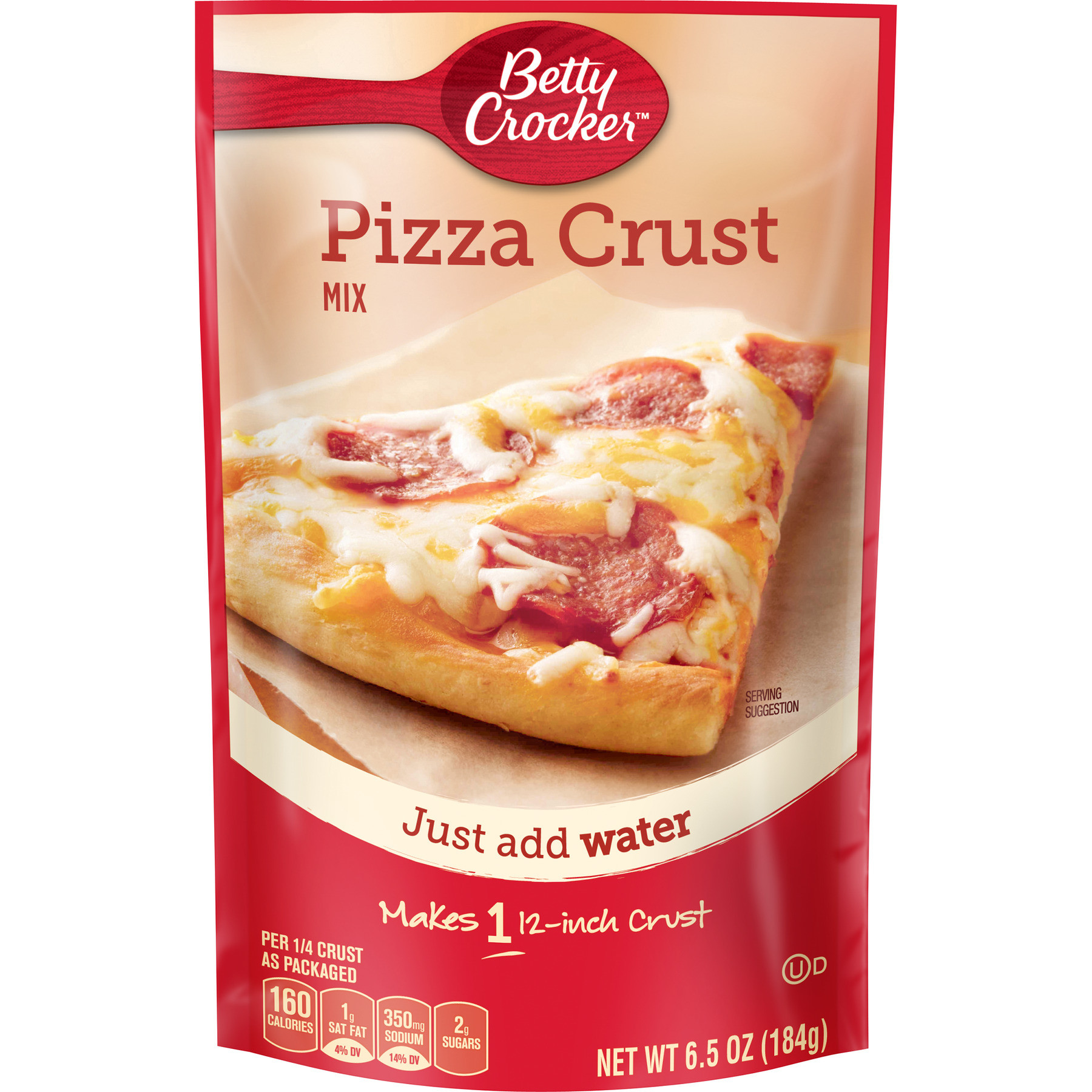 Betty Crocker Pizza Dough Fresh Betty Crocker Pizza Crust Mix 6 5 Oz Walmart