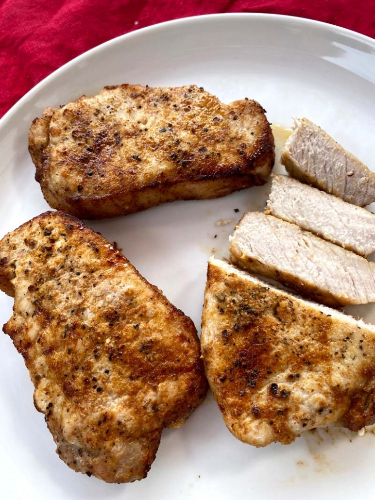 Boneless Pork Chops In Air Fryer Elegant Air Fryer Boneless Pork Chops – Melanie Cooks