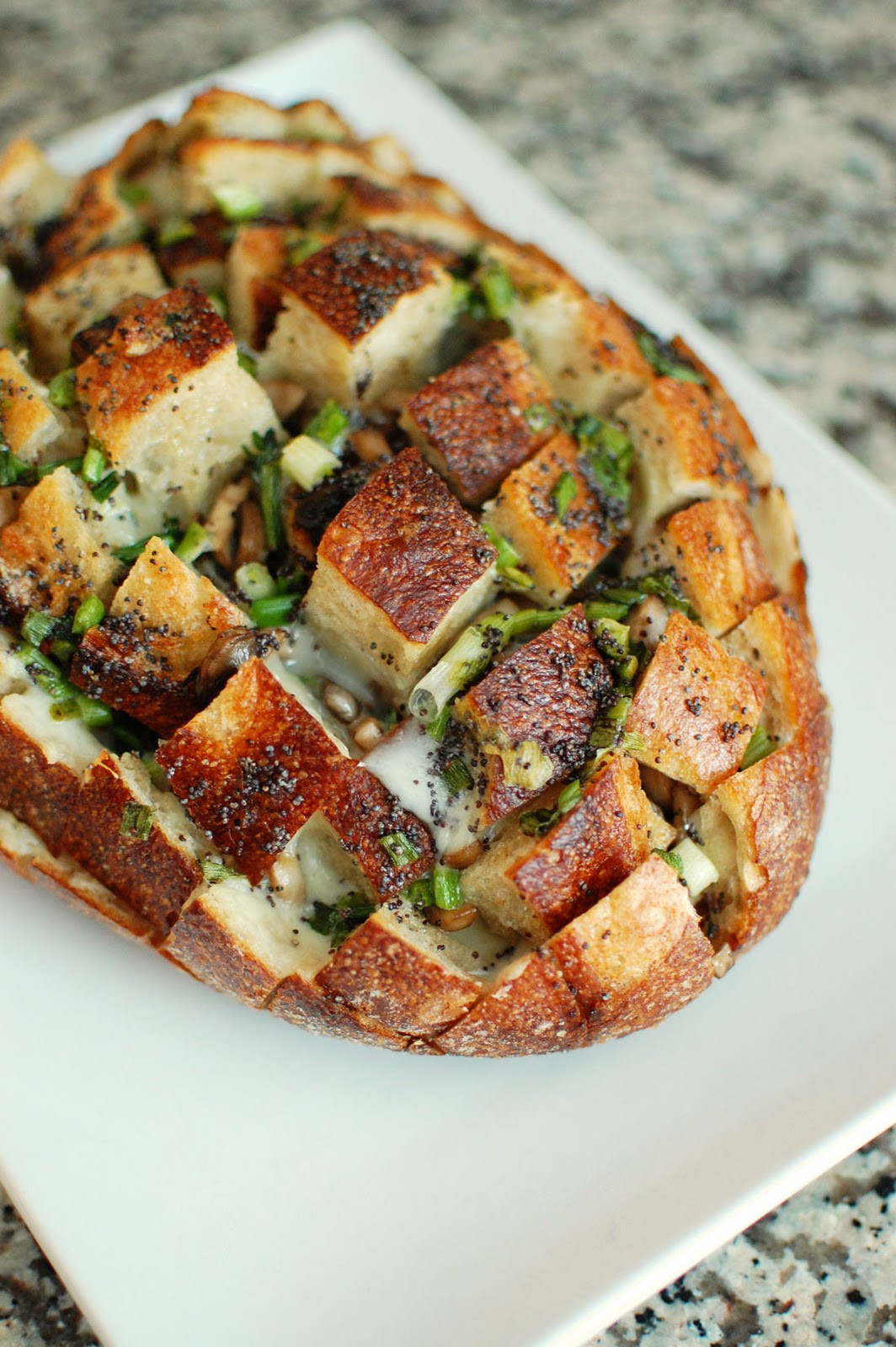 Bread Recipes for Dinner Awesome Cheesey Mushroom Pull Apart Bread Cook N is Fun Food