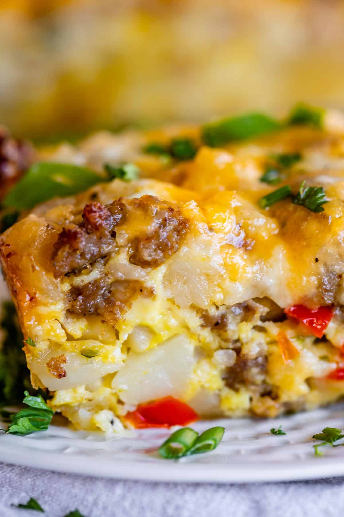 Breakfast Casserole Recipes with Sausage Elegant Easy Sausage Breakfast Casserole Overnight the Food