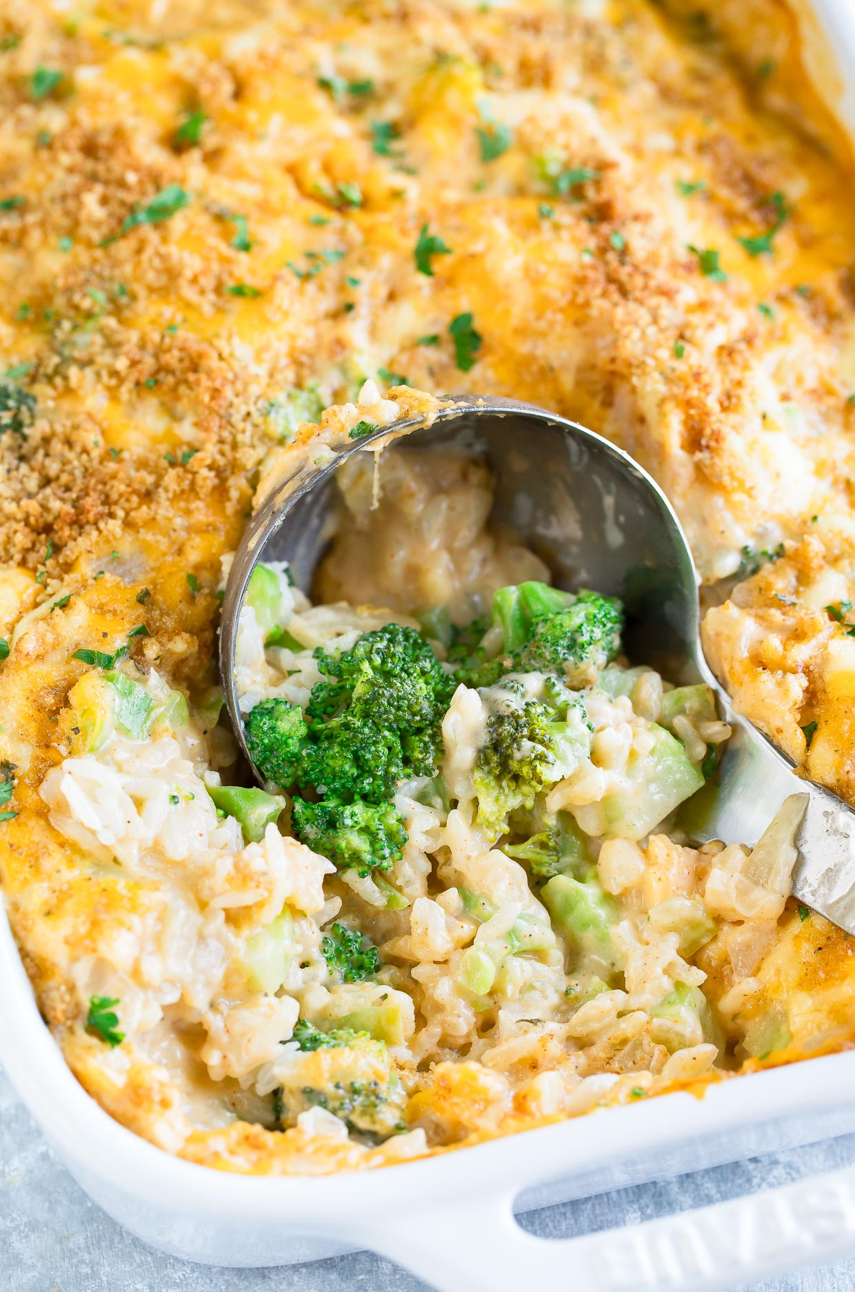 Broccoli Rice Casserole Lovely Cheesy Broccoli Rice Casserole We Love This Ve Arian