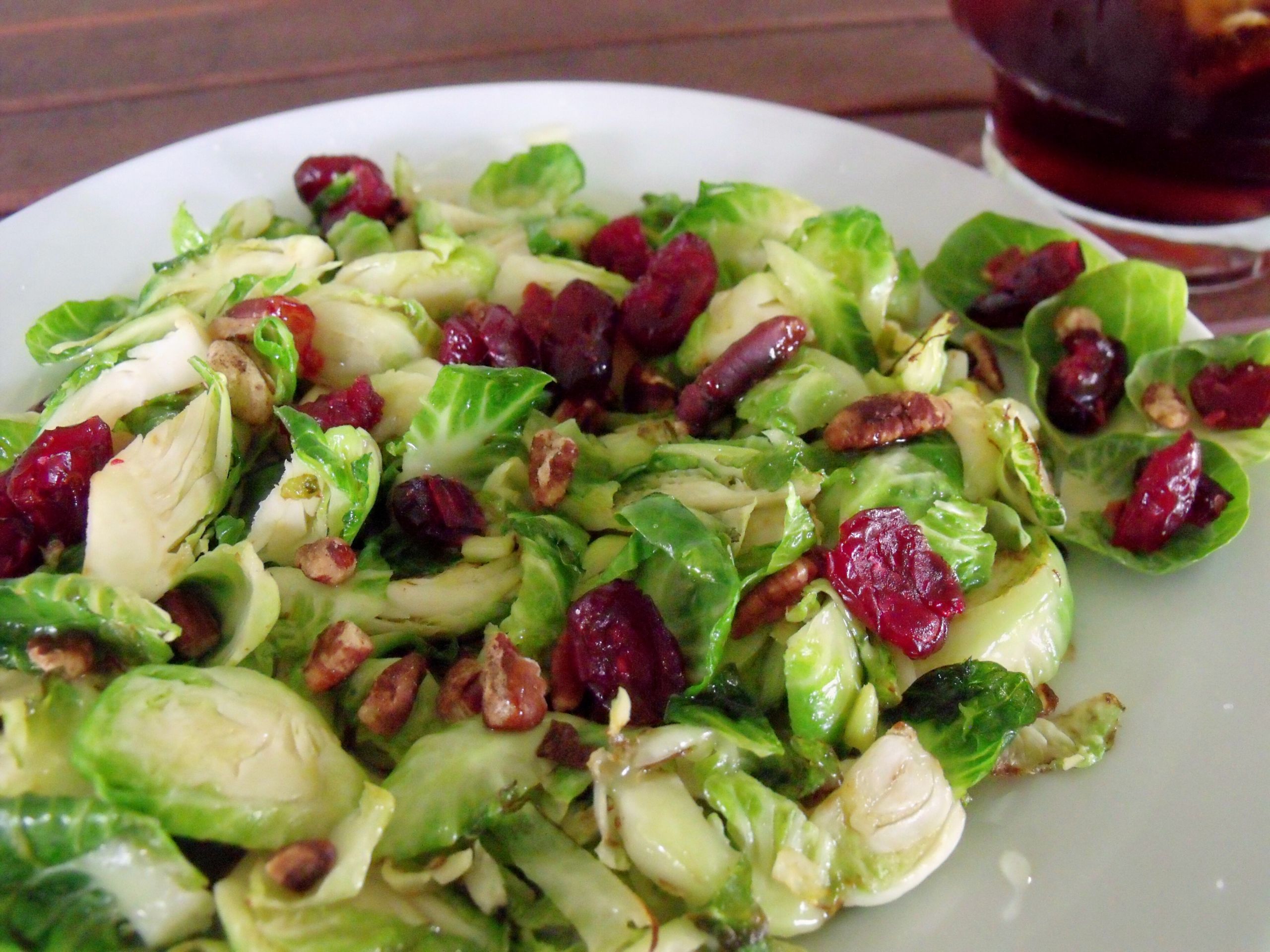 Brussels Sprouts Salad Beautiful Brussels Sprouts Salad Surpriserecipeswap Cindy S
