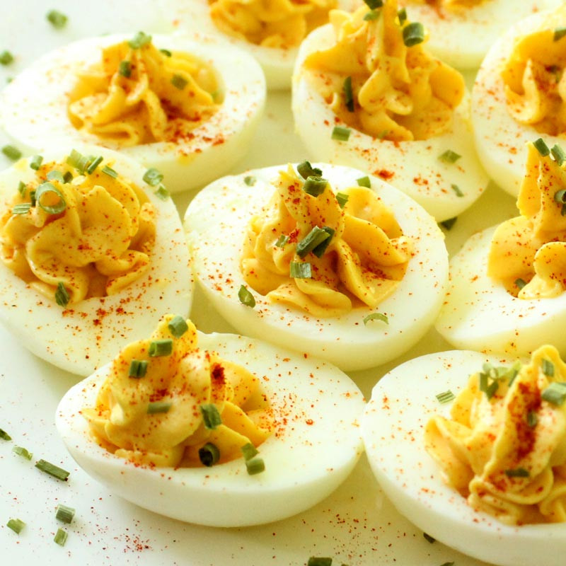 Calories In Deviled Eggs New 100 Calorie Deviled Eggs – the Perfect Portion