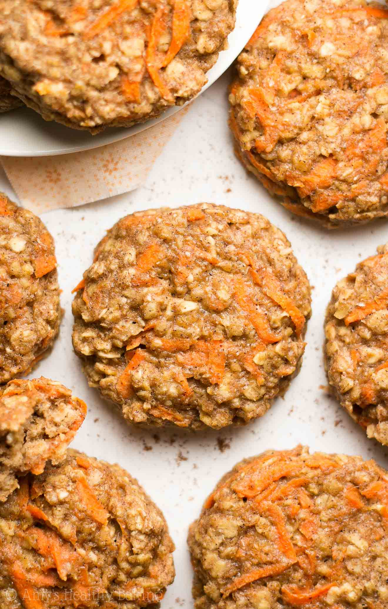 Carrot Cake Breakfast Cookies Awesome Healthy Carrot Cake Oatmeal Breakfast Cookies
