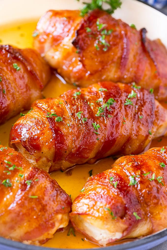 Chicken and Bacon Recipes for Dinner Beautiful Recipe Yummy Bacon Wrapped Chicken Breast W Honey