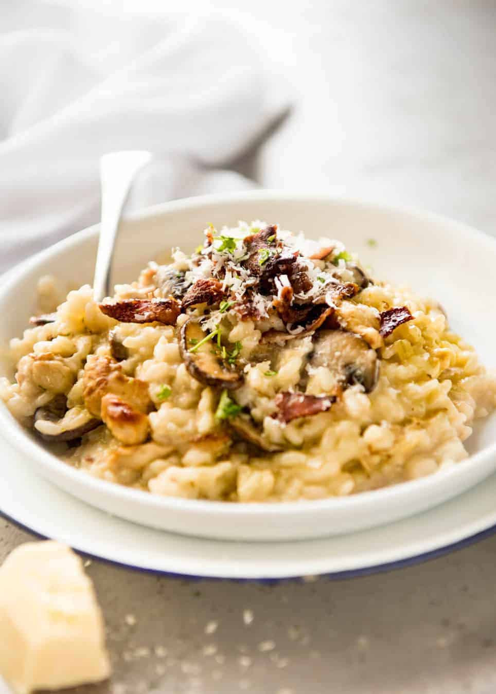 Chicken and Mushroom Risotto New Chicken and Mushroom Risotto