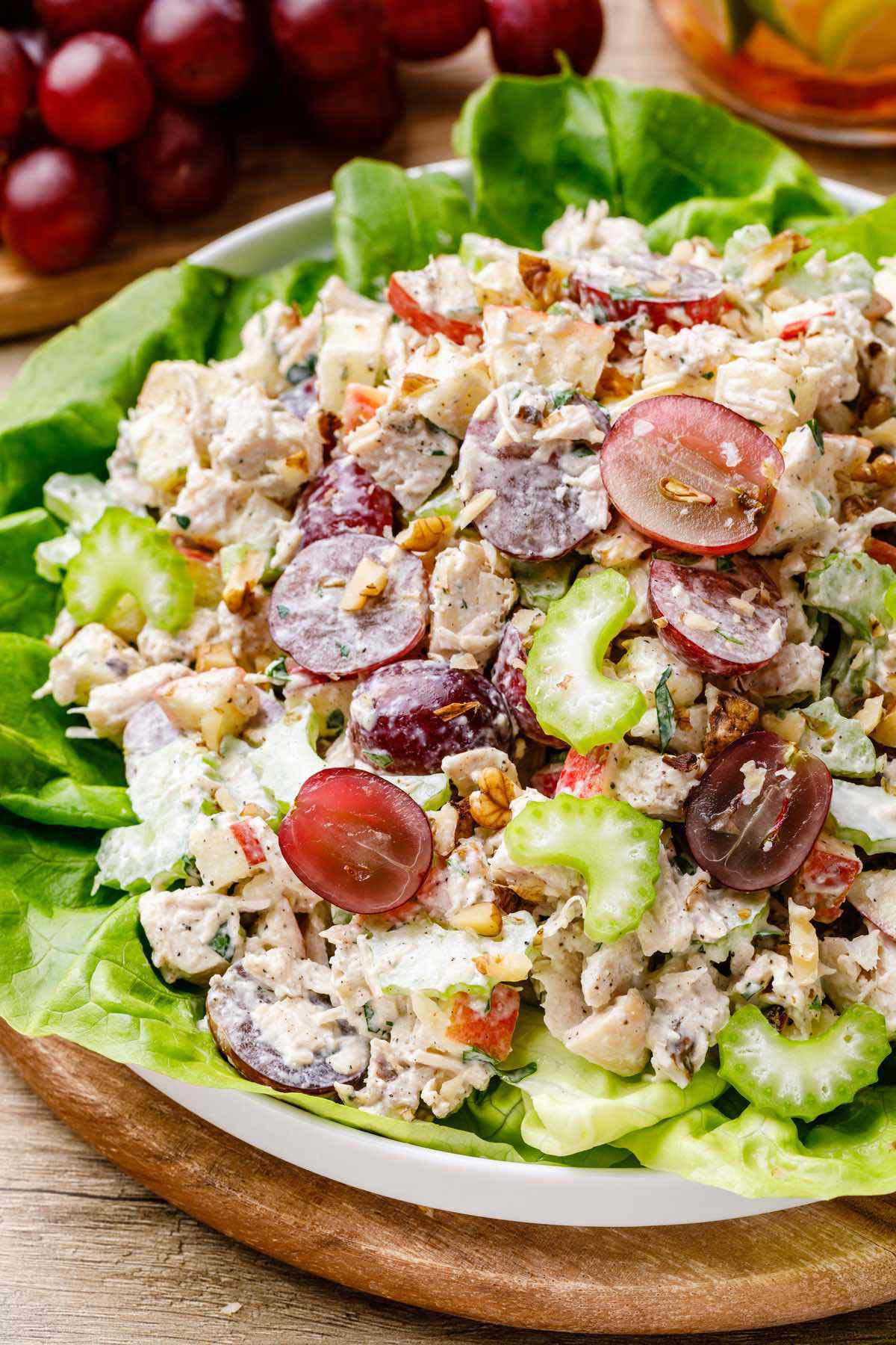 Chicken Salad with Grapes and Apples Elegant Classic Waldorf Paleo Chicken Salad with Apples Grapes