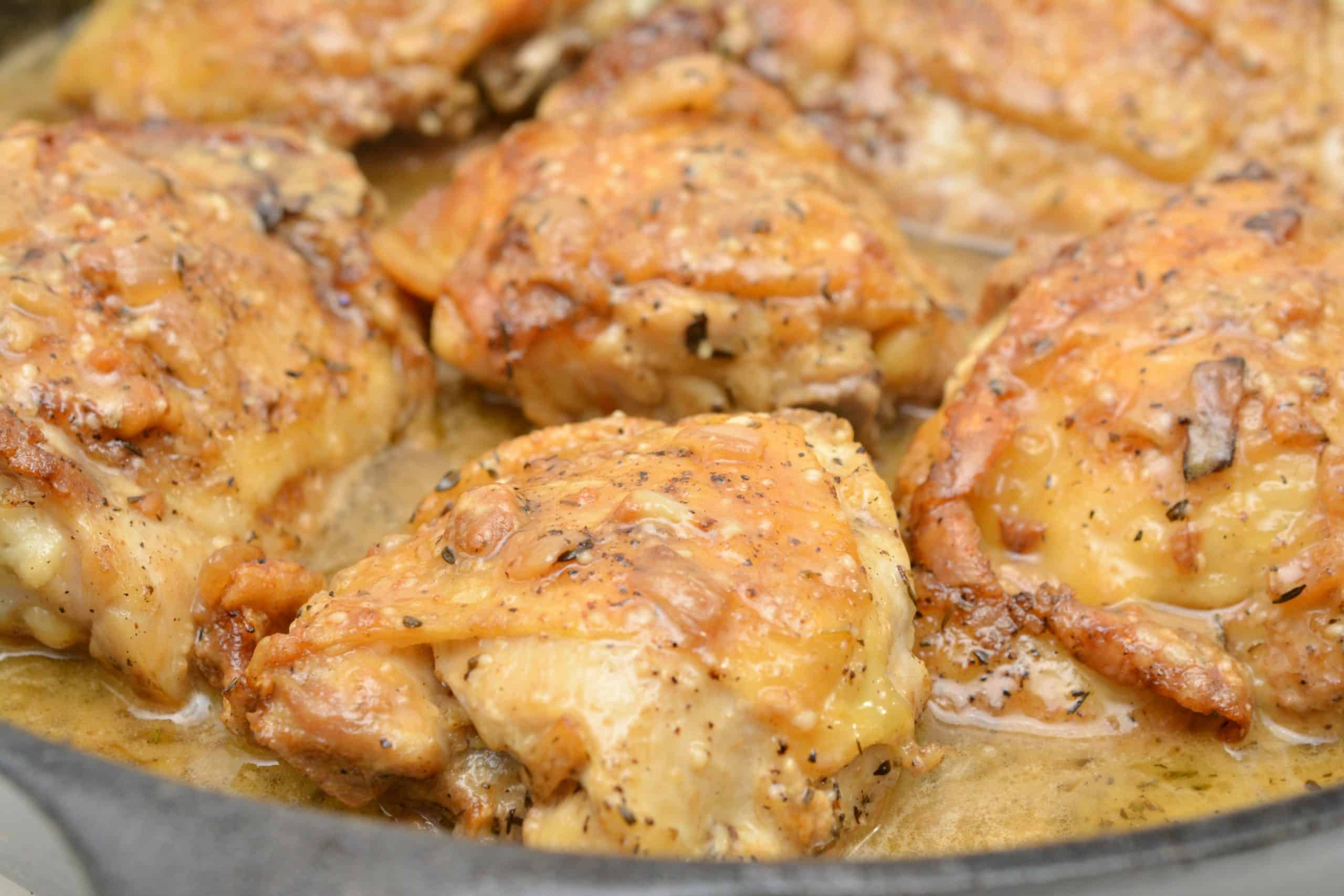 Chicken Thighs Keto Recipe Best Of Keto Garlic Roasted Chicken Thighs with Parmesan Gravy