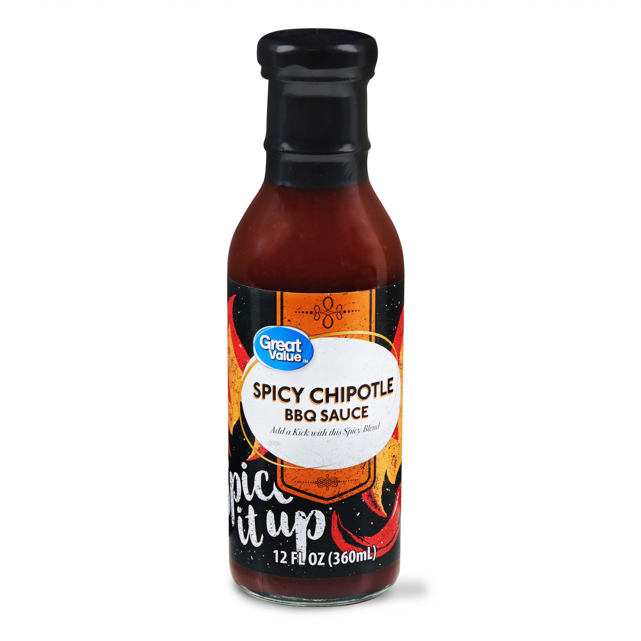 Chipotle Bbq Sauce Fresh Great Value Spicy Chipotle Bbq Sauce 12 Fl Oz Walmart