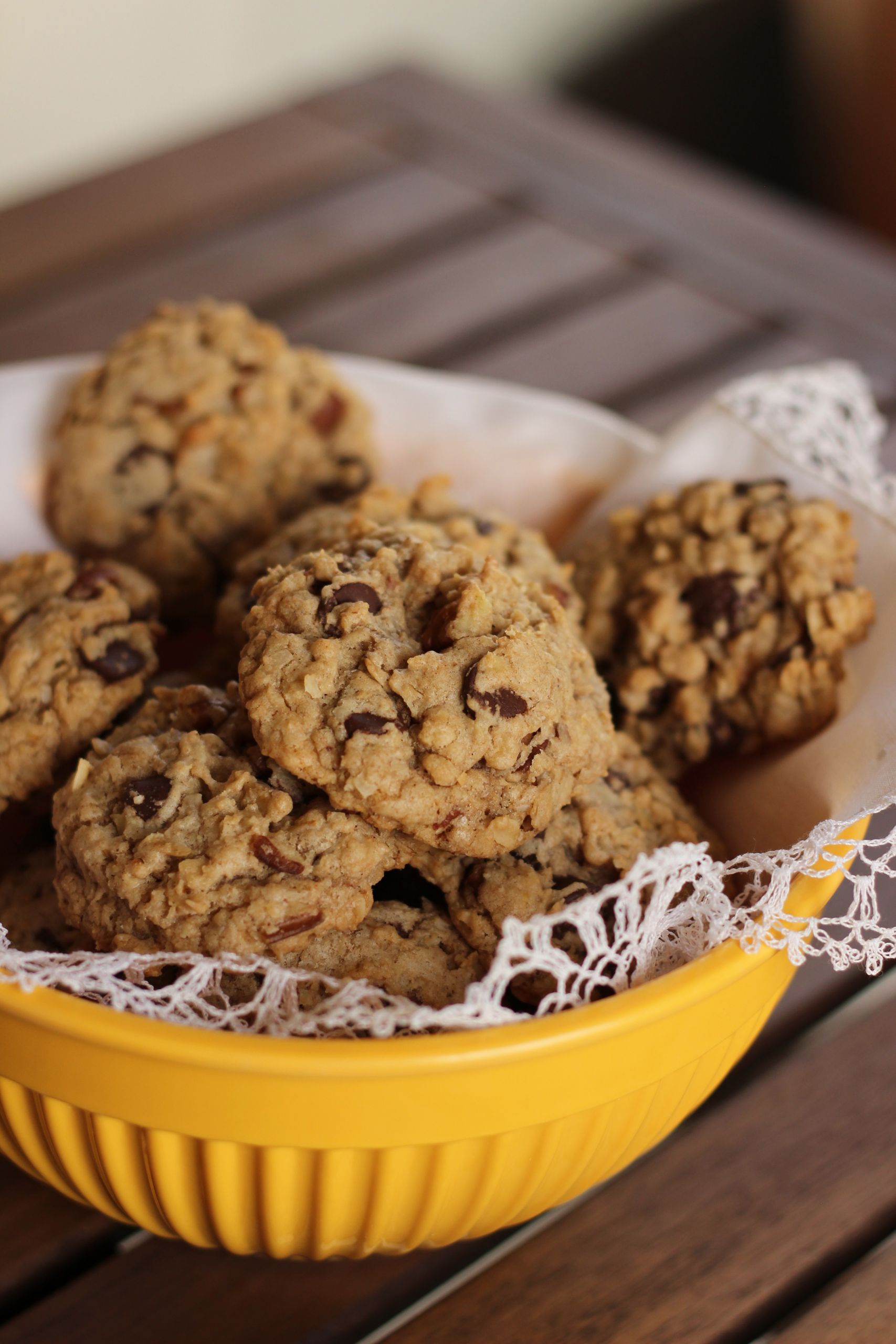 Chocolate Coconut Oatmeal Cookies Awesome Coconut Oatmeal Chocolate Chip Cookies Your Cup Of Cake