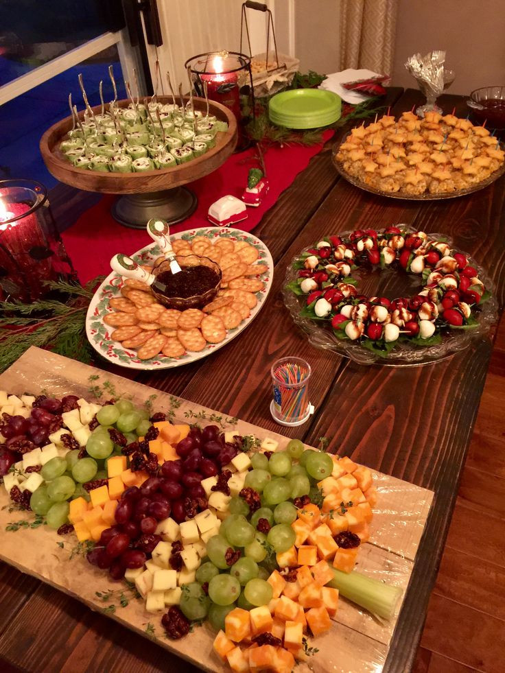 Christmas Dinner Appetizers Inspirational My Christmas Progressive Dinner Appetizer Table Looked