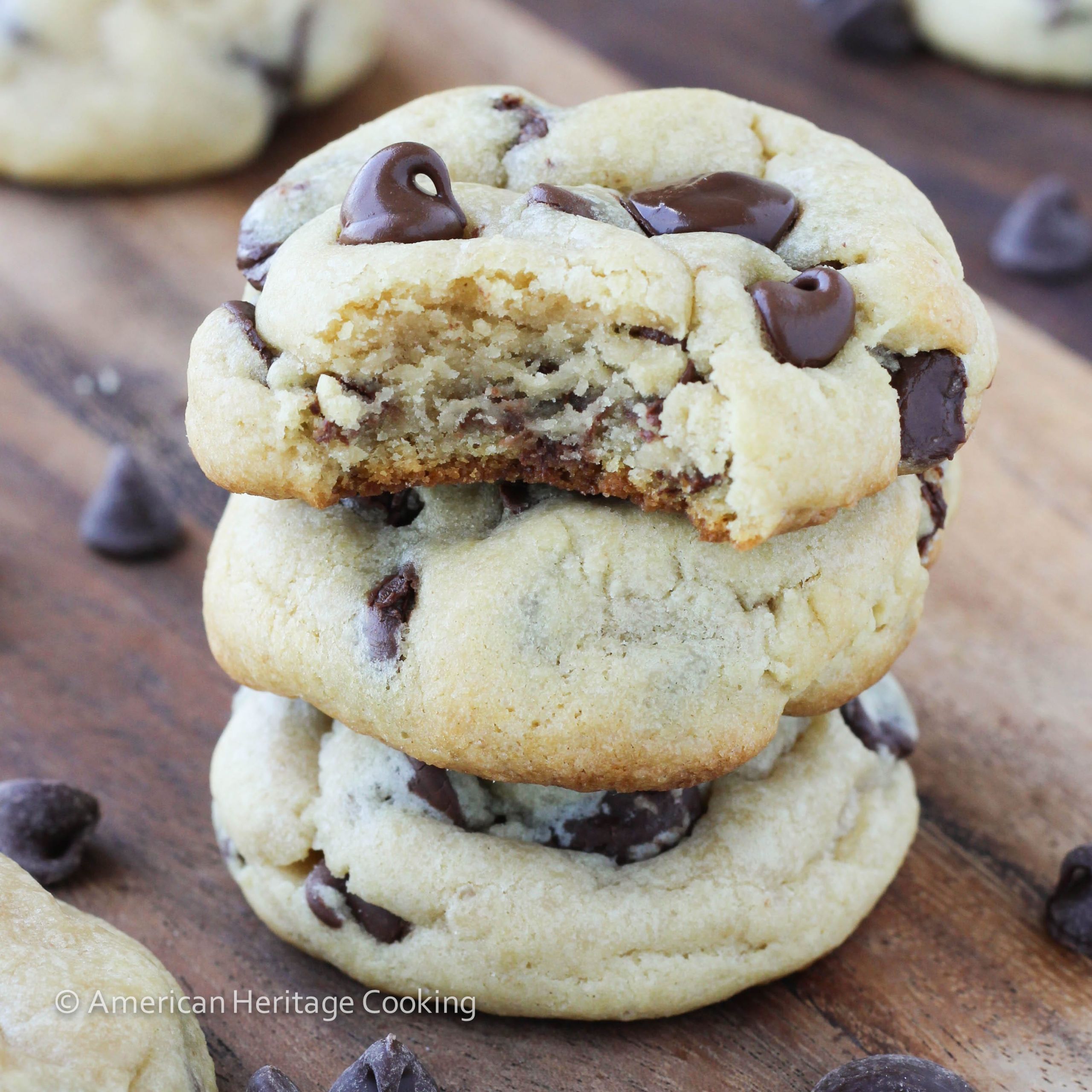 Cream Cheese Chocolate Chip Cookies Awesome Cream Cheese Chocolate Chip Cookies American Heritage