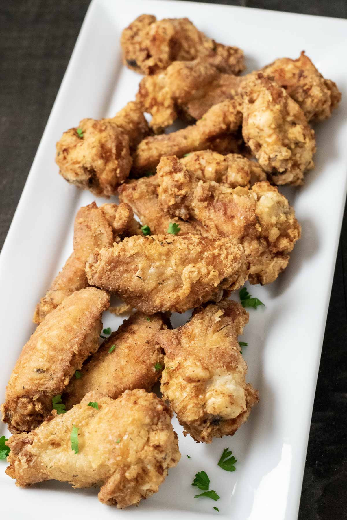 Crunchy Deep Fried Chicken Wings Recipe Best Of Easy Fried Chicken Wings Crispy and Crunchy • Zona Cooks