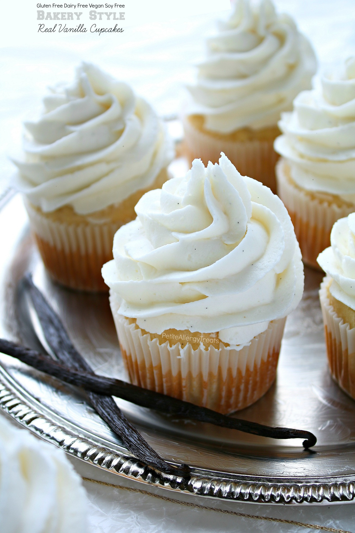 Dairy Free Vanilla Cupcakes Elegant Bakery Style Gluten Free Vanilla Cupcakes &amp; Allergy Amulet